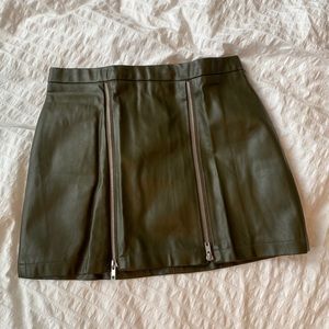 Forever 21 Leather Skirt size S